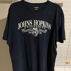 Vintage John Hopkins Jansport tee shirt.